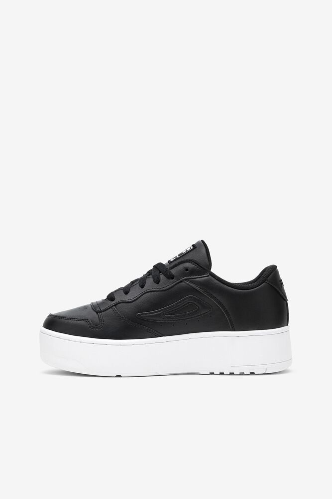 Tenis Fila Fx-115 Dsx Sneakers Mujer Negras Negras Blancas | 857426MBD