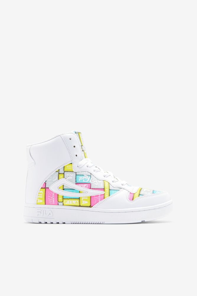 Tenis Fila Fx-dsx Mid Patchwork Sneakers Mujer Blancas | 079621AQM