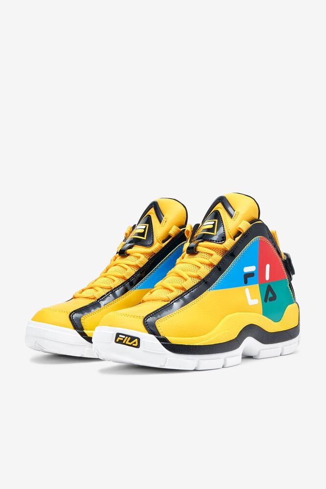 Tenis Fila Grant Hill 2 Festival Sneakers Hombre Frsa/Blk/Blua | 089176MLT