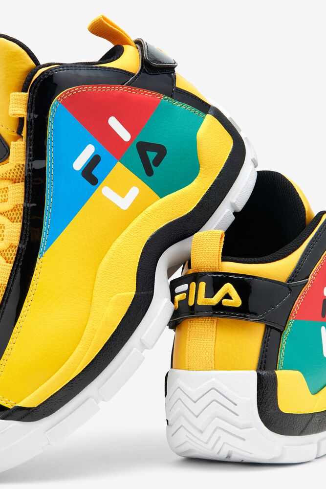 Tenis Fila Grant Hill 2 Festival Sneakers Hombre Frsa/Blk/Blua | 089176MLT