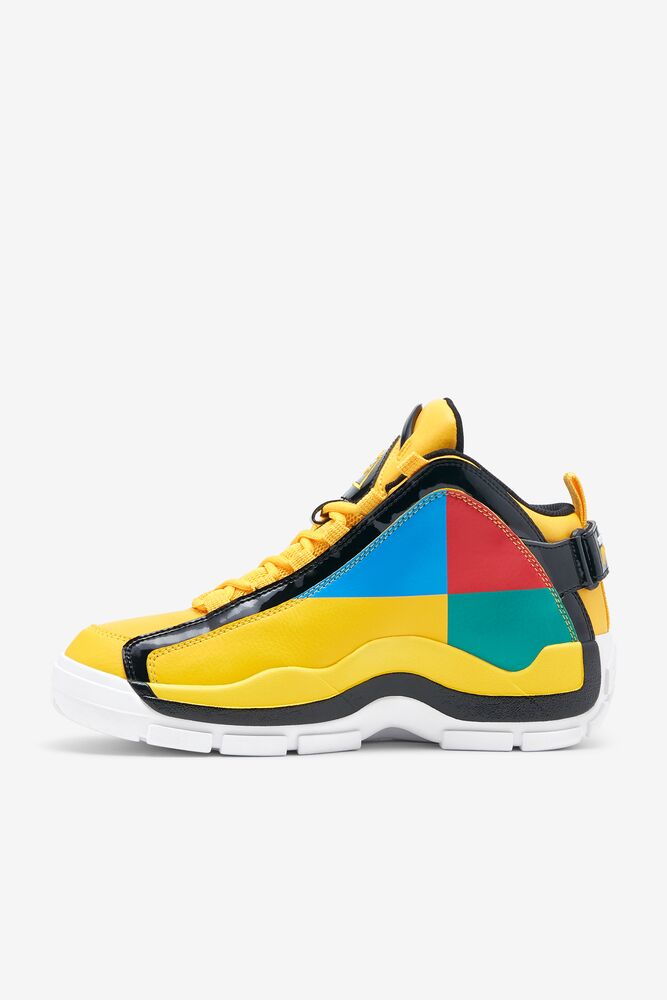 Tenis Fila Grant Hill 2 Festival Sneakers Hombre Frsa/Blk/Blua | 089176MLT