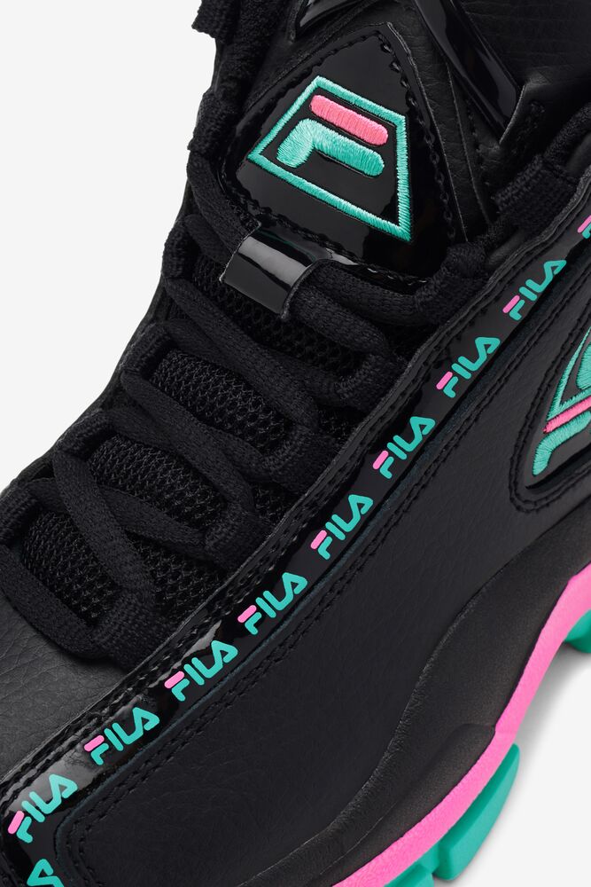 Tenis Fila Grant Hill 2 Repeat Sneakers Unisex Negras | 137469JRY