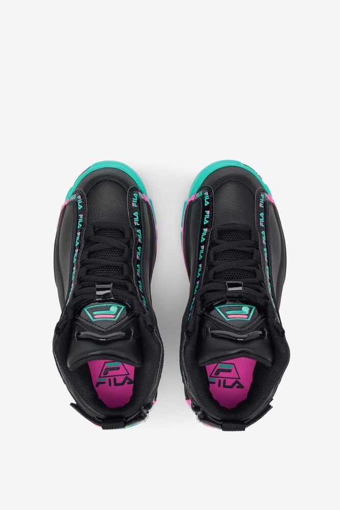 Tenis Fila Grant Hill 2 Repeat Sneakers Unisex Negras | 137469JRY