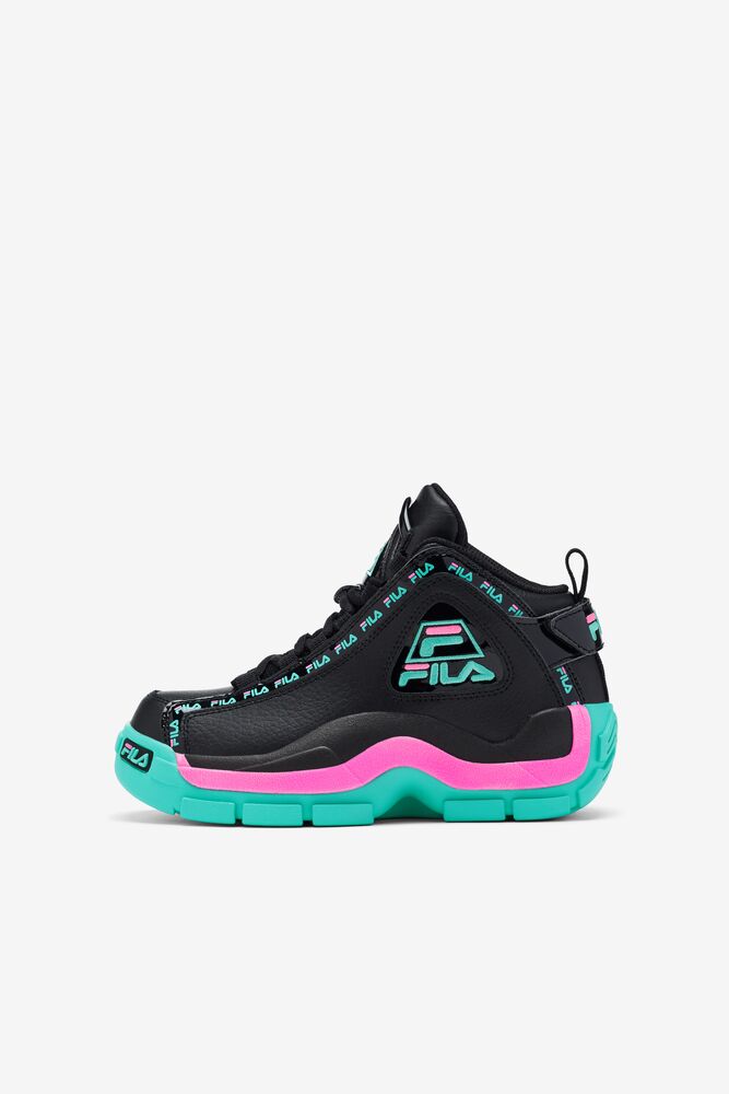 Tenis Fila Grant Hill 2 Repeat Sneakers Unisex Negras | 137469JRY