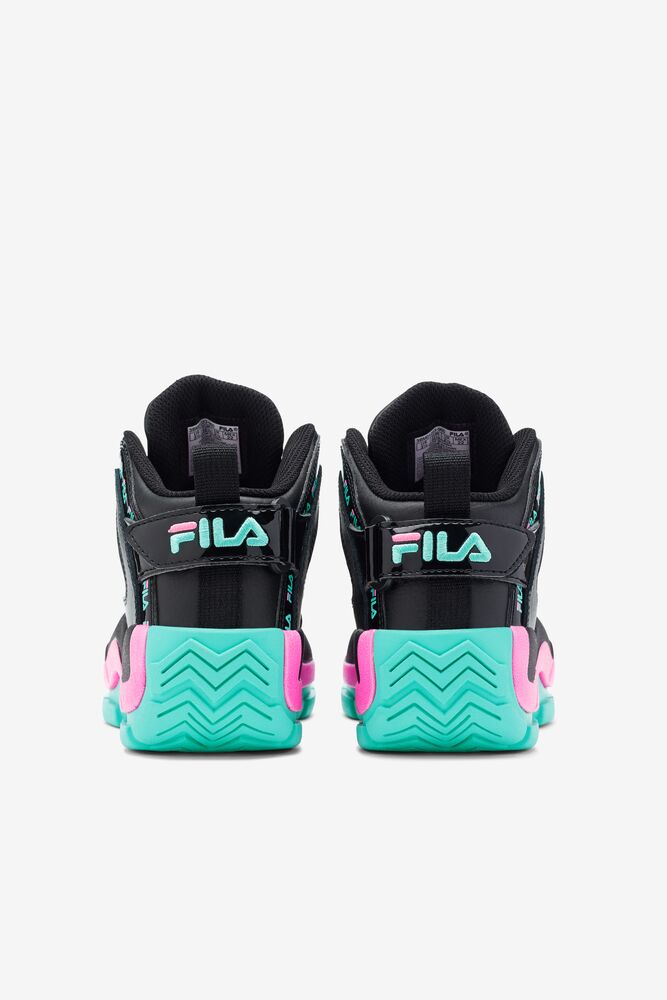 Tenis Fila Grant Hill 2 Repeat Sneakers Unisex Negras | 137469JRY