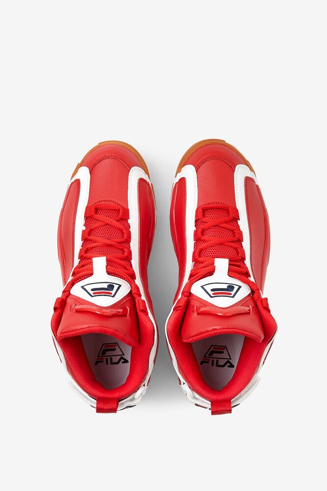 Tenis Fila Grant Hill 2 Sneakers Hombre Rojas Blancas | 578306IKF