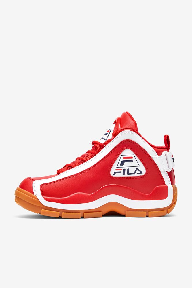 Tenis Fila Grant Hill 2 Sneakers Hombre Rojas Blancas | 578306IKF