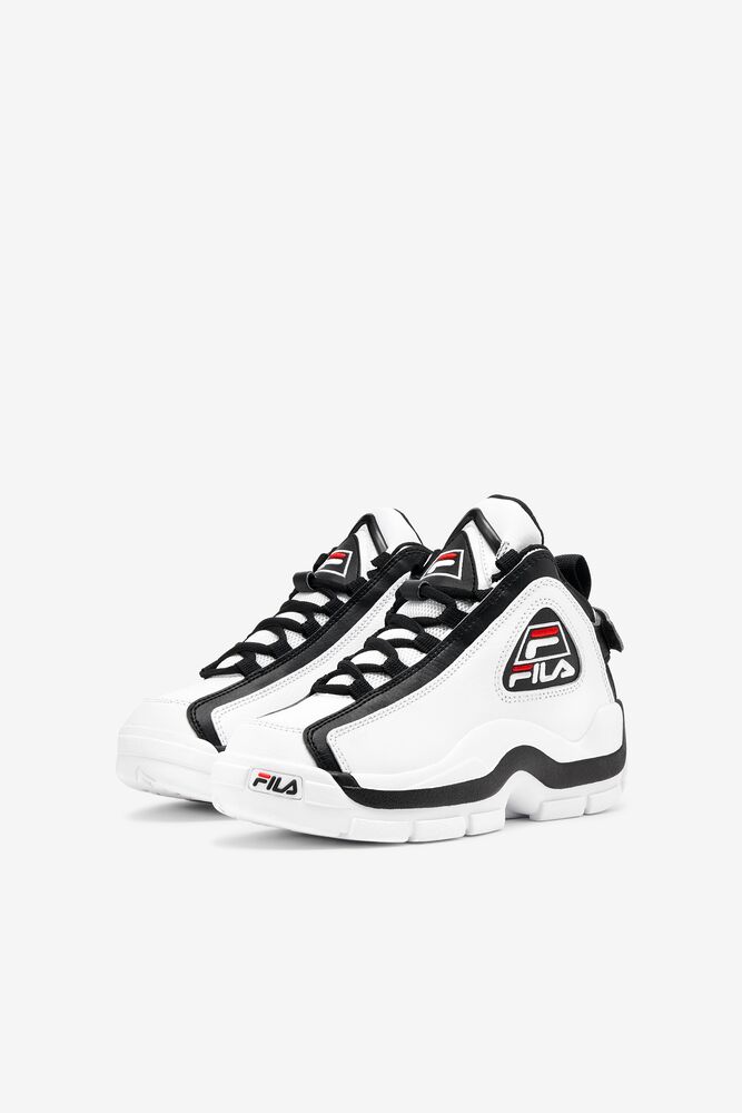 Tenis Fila Grant Hill 2 Sneakers Unisex Wht/Blk/Fred | 179438ZUJ