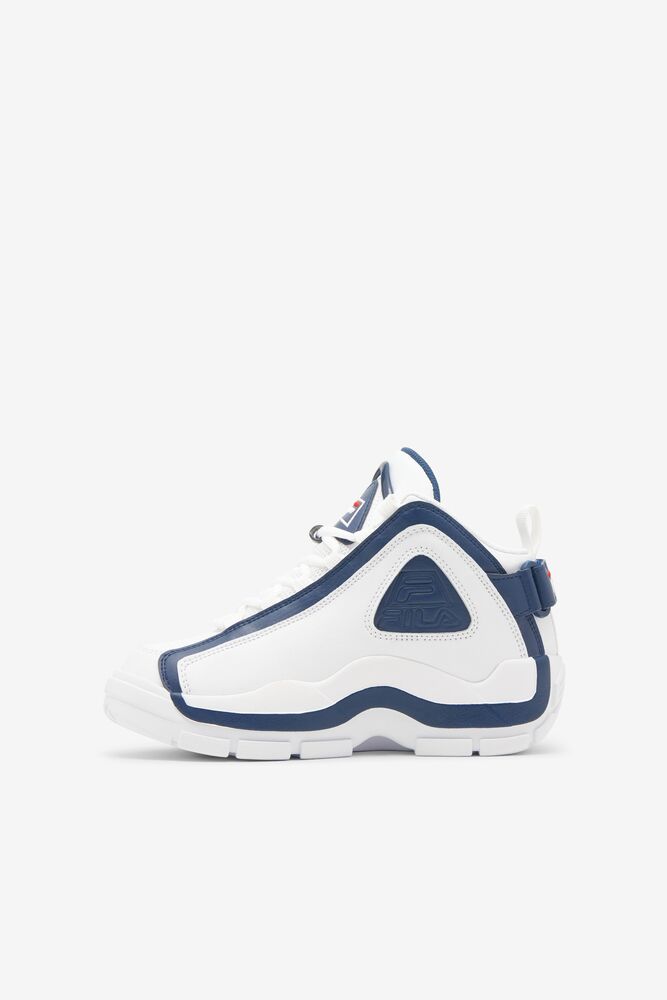 Tenis Fila Grant Hill 2 Sneakers Unisex Wht/Fnvy/Fred | 341920FBK