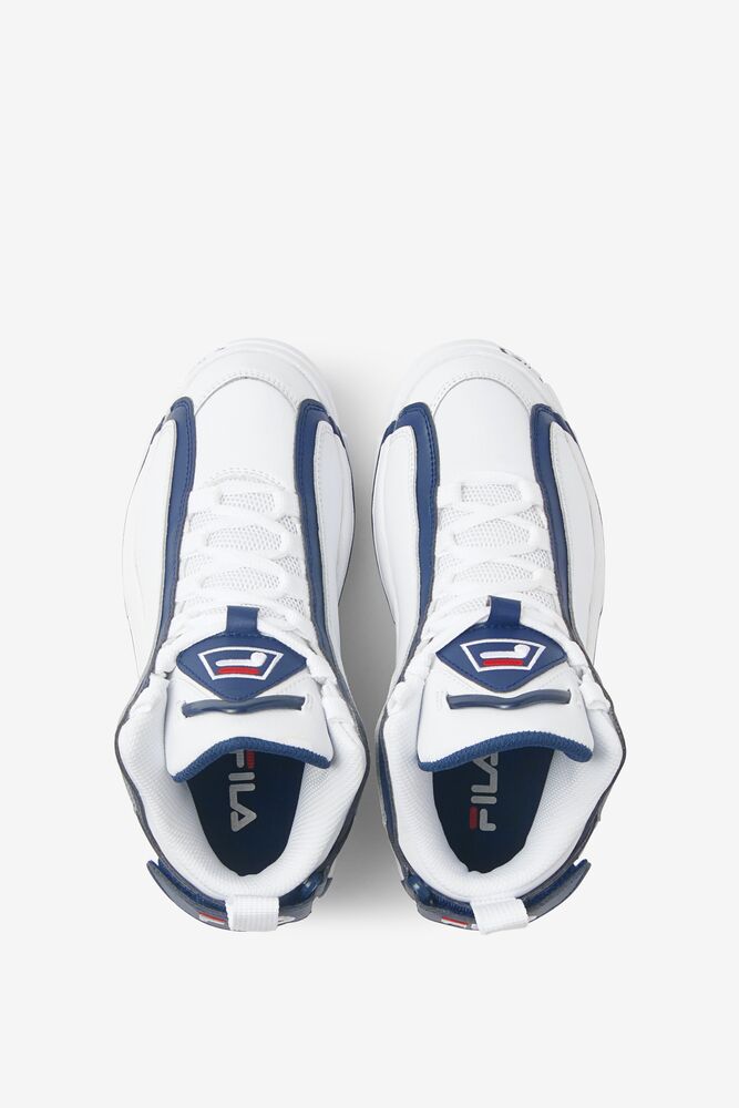 Tenis Fila Grant Hill 2 Sneakers Unisex Wht/Fnvy/Fred | 341920FBK