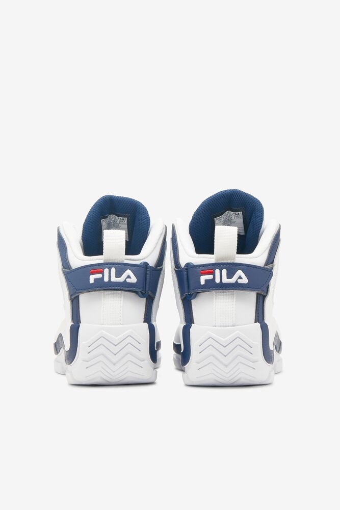 Tenis Fila Grant Hill 2 Sneakers Unisex Wht/Fnvy/Fred | 341920FBK