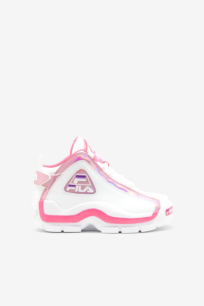 Tenis Fila Grant Hill 2 Sneakers Unisex Blancas Rosas Rosas | 205894QMJ