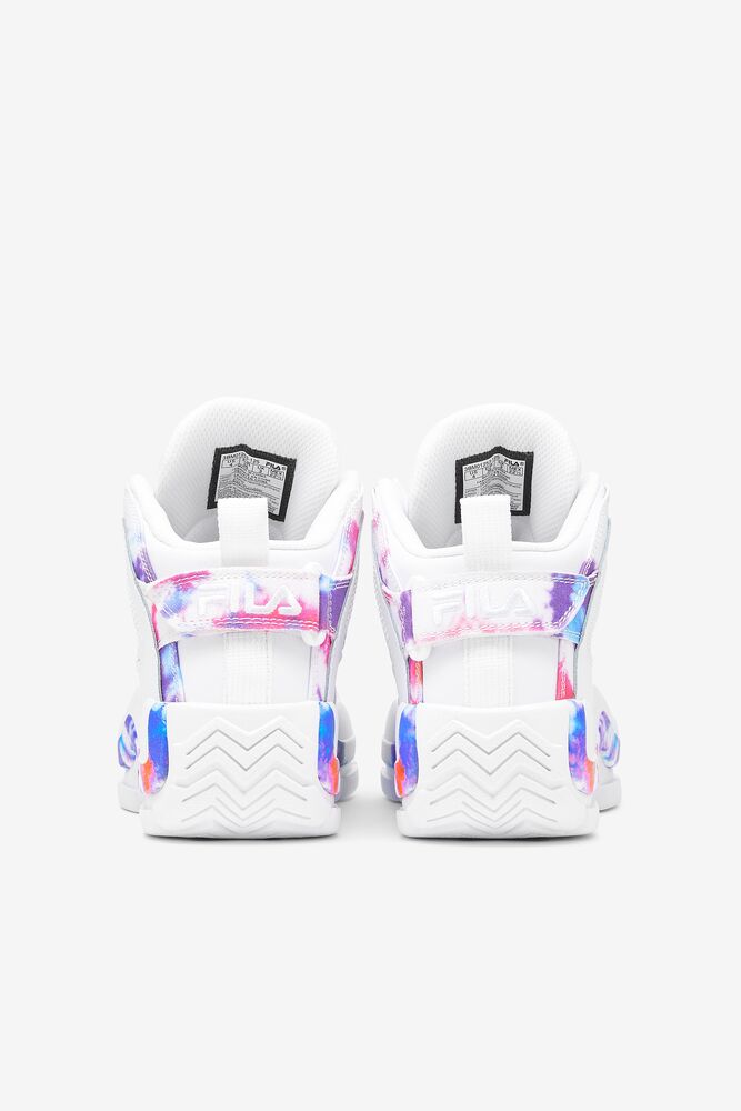 Tenis Fila Grant Hill 2 Tie Dye Sneakers Unisex Blancas Blancas | 985731YRU