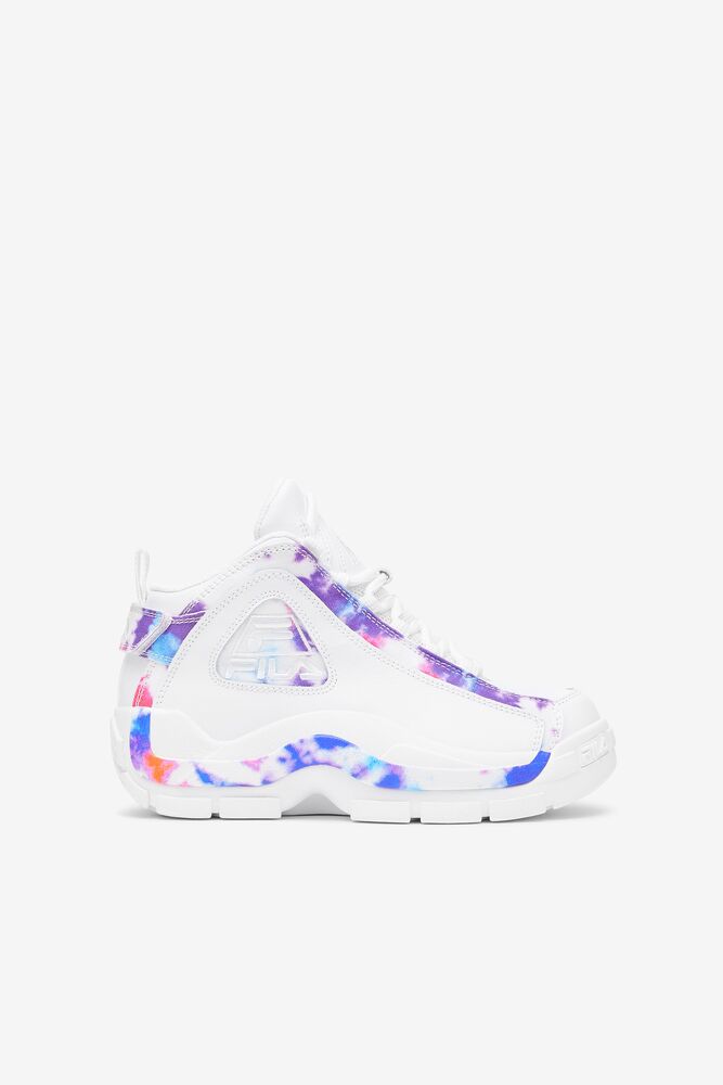 Tenis Fila Grant Hill 2 Tie Dye Sneakers Unisex Blancas Blancas | 985731YRU