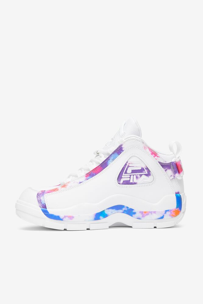 Tenis Fila Grant Hill 2 Tie Dye Sneakers Hombre Blancas | 143695RWU