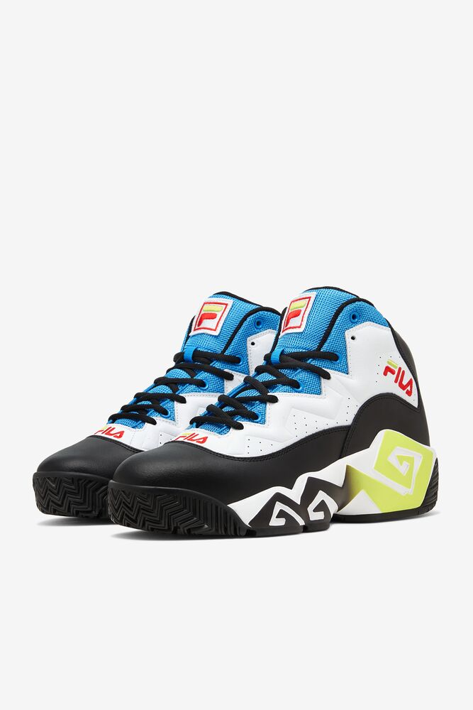 Tenis Fila Mb Sneakers Hombre Blancas Negras Azules | 816423WPH