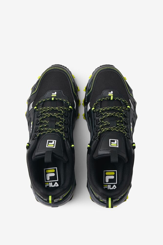 Tenis Fila Oakmont Tr Sneakers Hombre Negras Amarillo | 861473FNV