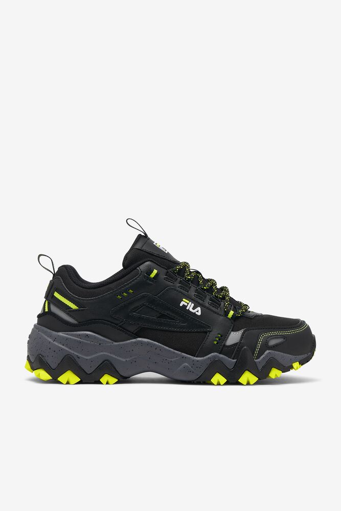 Tenis Fila Oakmont Tr Sneakers Hombre Negras Amarillo | 861473FNV