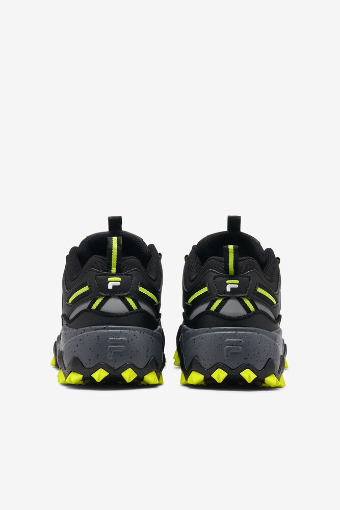 Tenis Fila Oakmont Tr Sneakers Hombre Negras Amarillo | 631804TFJ