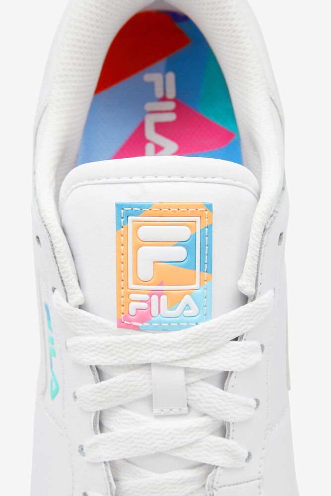 Tenis Fila Original Fitness '90s Sneakers Hombre Blancas Moradas | 586937WCK