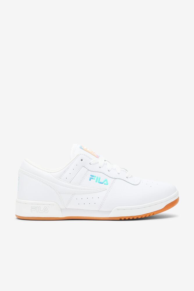 Tenis Fila Original Fitness '90s Sneakers Hombre Blancas Moradas | 586937WCK