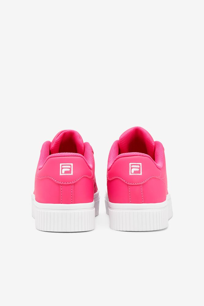 Tenis Fila Panache 19 Sneakers Mujer Rosas Blancas Blancas | 514269ALM