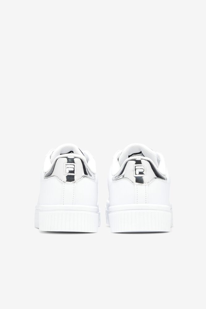 Tenis Fila Panache 19 Sneakers Mujer Wht/Wht/Msil | 601742REH