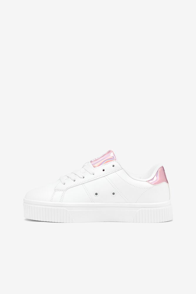 Tenis Fila Panache 19 Sneakers Mujer Wht/Wht/Chpk | 251809CIE