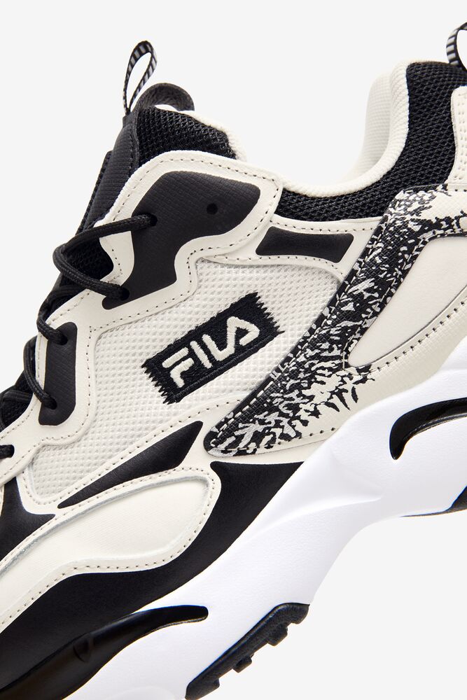 Tenis Fila Ray Tracer 2 Nxt Sneakers Hombre Negras Blancas | 062457KMS