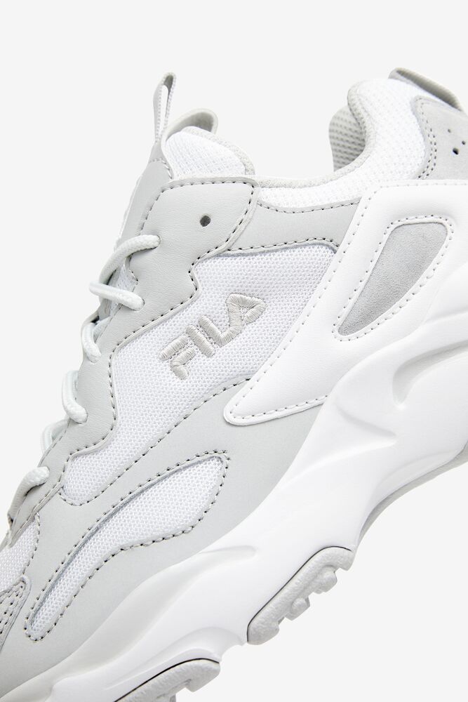 Tenis Fila Ray Tracer Sneakers Mujer Blancas Gris Blancas | 760149KPN