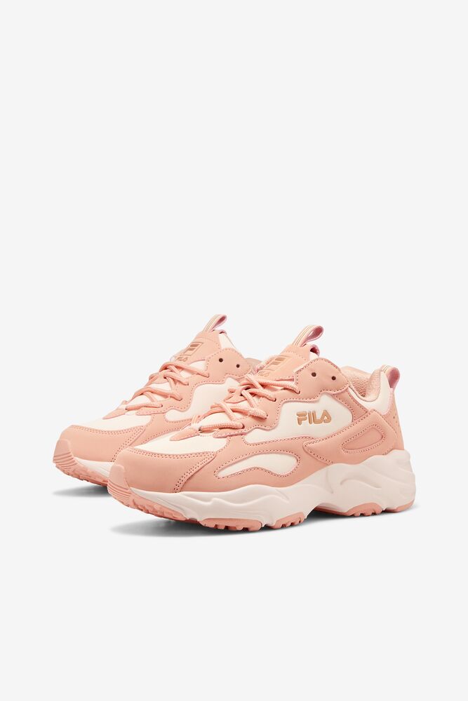 Tenis Fila Ray Tracer Sneakers Mujer Rosas Plateadas Rosas | 043581OKC