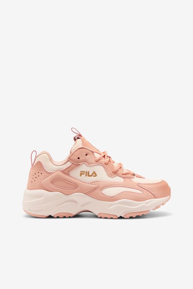 Tenis Fila Ray Tracer Sneakers Mujer Rosas Plateadas Rosas | 043581OKC