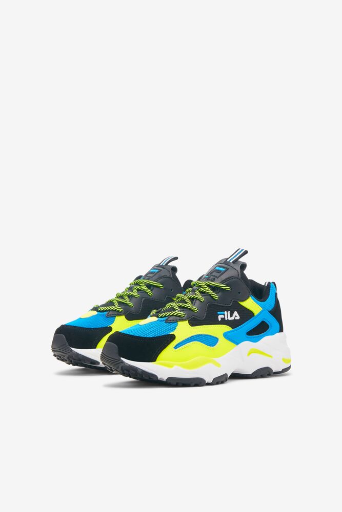 Tenis Fila Ray Tracer Sneakers Unisex Eble/Sfty/Blk | 482750HWA