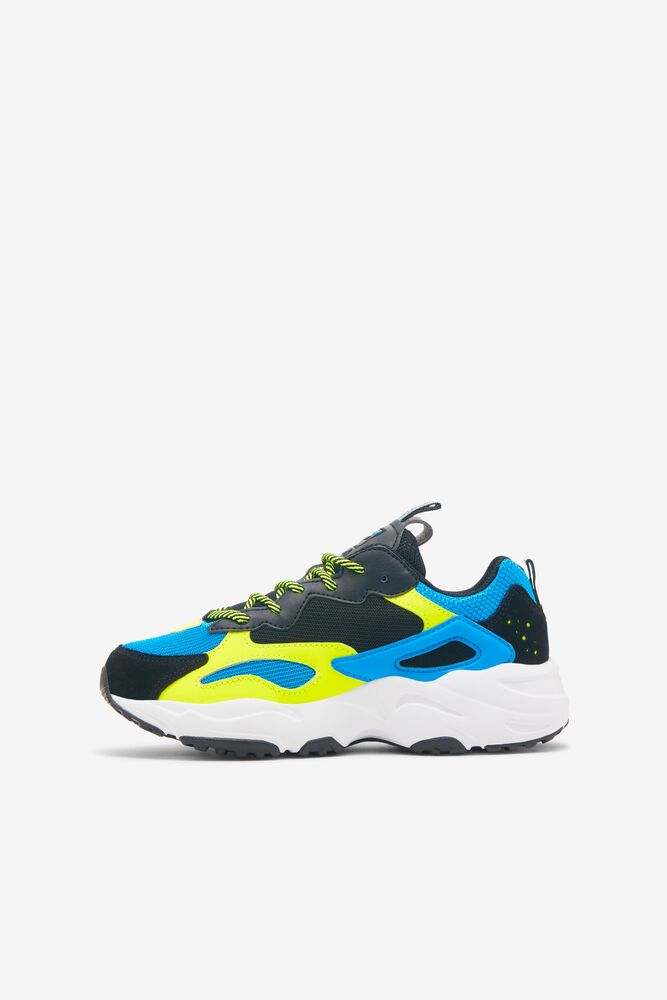 Tenis Fila Ray Tracer Sneakers Unisex Eble/Sfty/Blk | 205937NLU