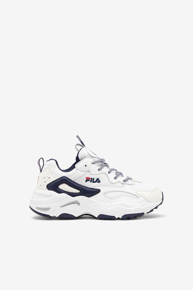 Tenis Fila Ray Tracer Sneakers Unisex Wht/Fnvy/Fred | 054963JXR