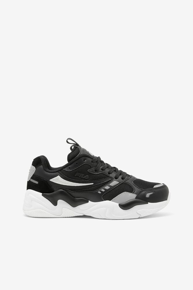 Tenis Fila Sonicburst Sneakers Mujer Negras Blancas | 314867NQO