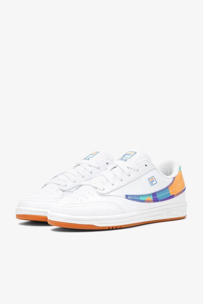 Tenis Fila Tennis 88 '90s Sneakers Hombre Blancas Moradas | 891420JSD