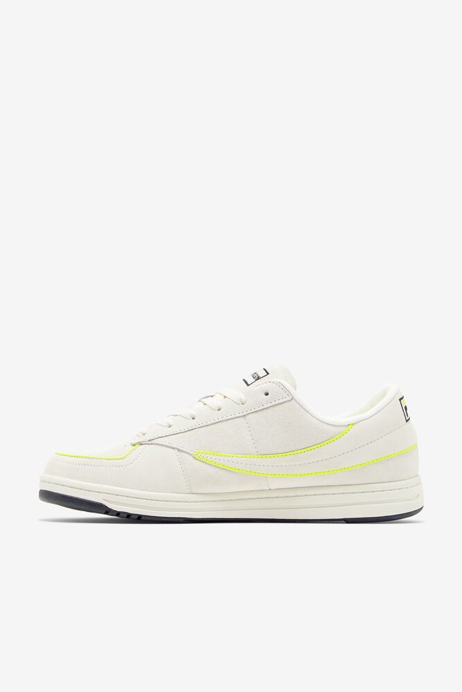 Tenis Fila Tennis 88 Premium X Msgm Sneakers Unisex Blancas Negras Amarillo | 092584KIC