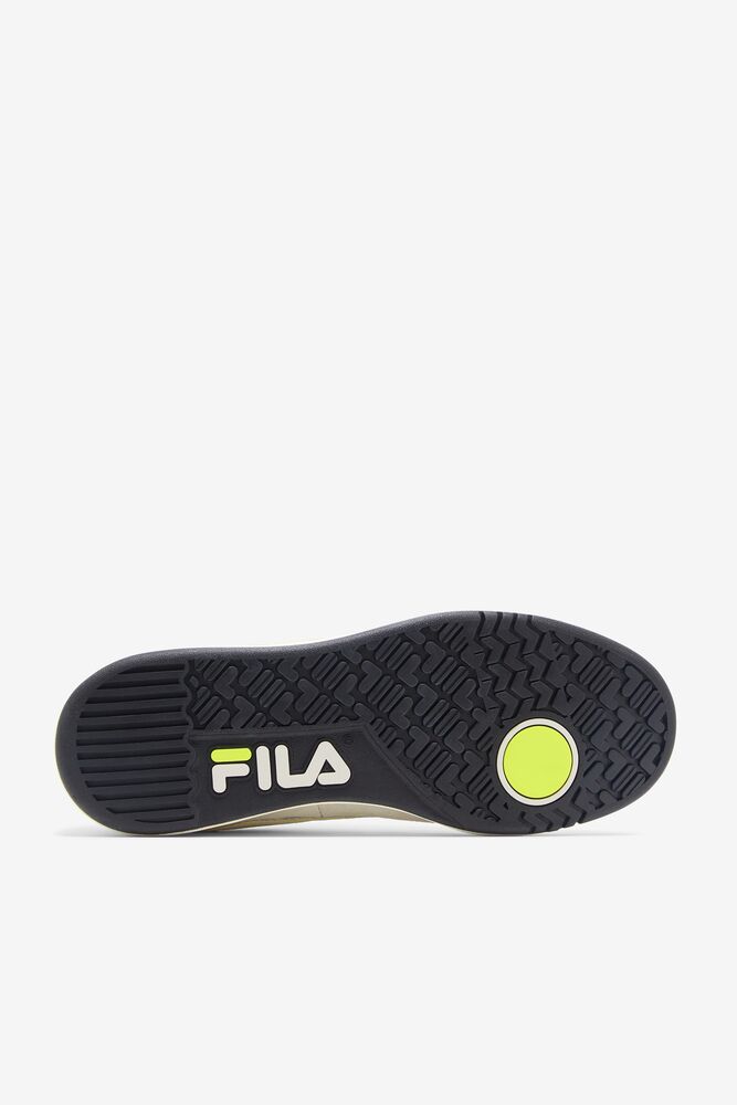 Tenis Fila Tennis 88 Premium X Msgm Sneakers Unisex Blancas Negras Amarillo | 956327VNG