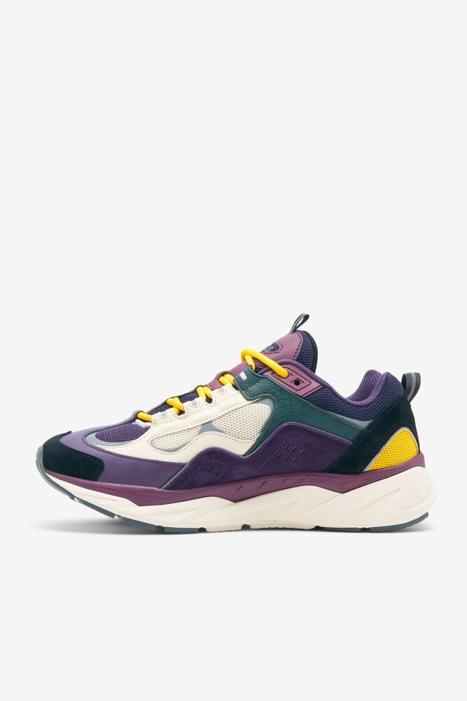 Tenis Fila Trigate Plus Sneakers Hombre 906 Turtledove / Grape / Prune | 641870LYF