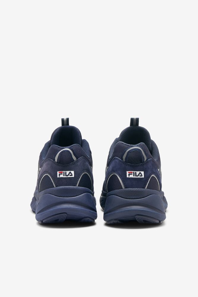 Tenis Fila Trigate Plus Sneakers Hombre Azul Marino | 479123DOJ