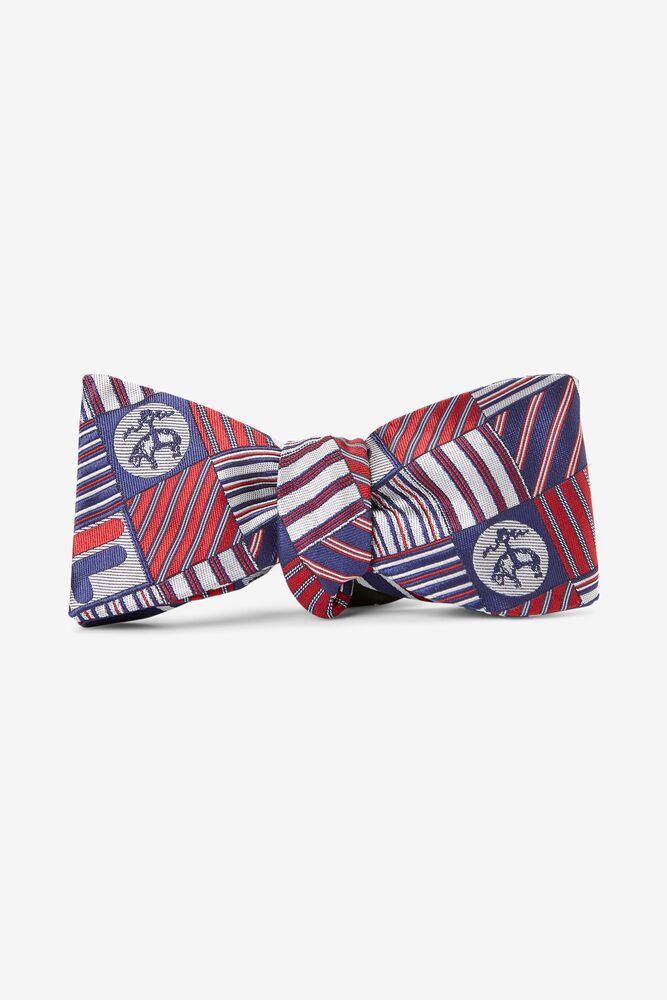 Tie Fila Brooks Brothers X Fila Double Reversible Bow Tie Unisex Rojas | 248139NUG