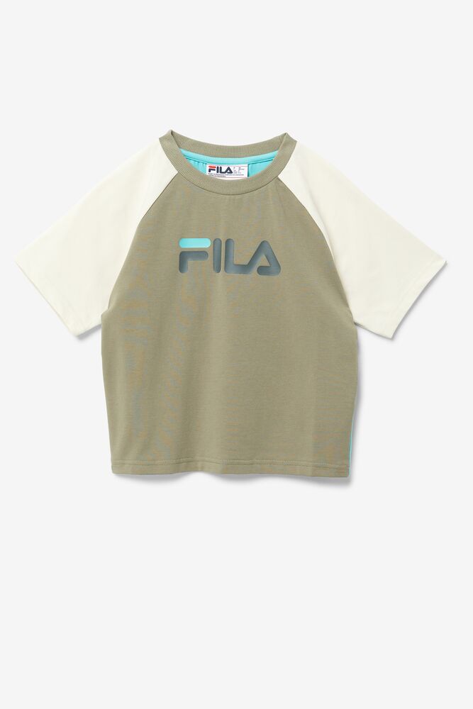 Tops Fila Aisha Tee Mujer Azules Turquesa | 314982FNJ