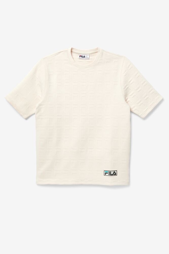 Tops Fila Boldface Tee Hombre 293 Turtledove | 805471CTI