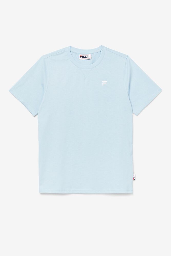 Tops Fila Derion Tee Unisex 423 Angel Falls | 184529HBT