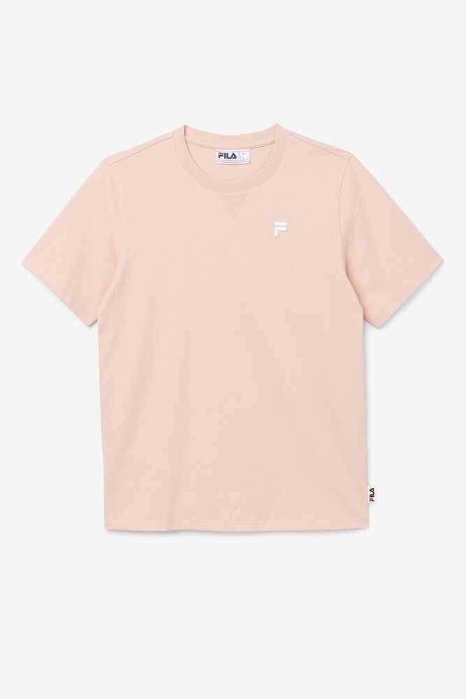 Tops Fila Derion Tee Unisex Rosas | 051478NWY