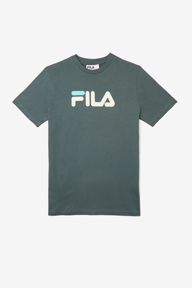 Tops Fila Eagle Tee Mujer Azules | 056274ZCL