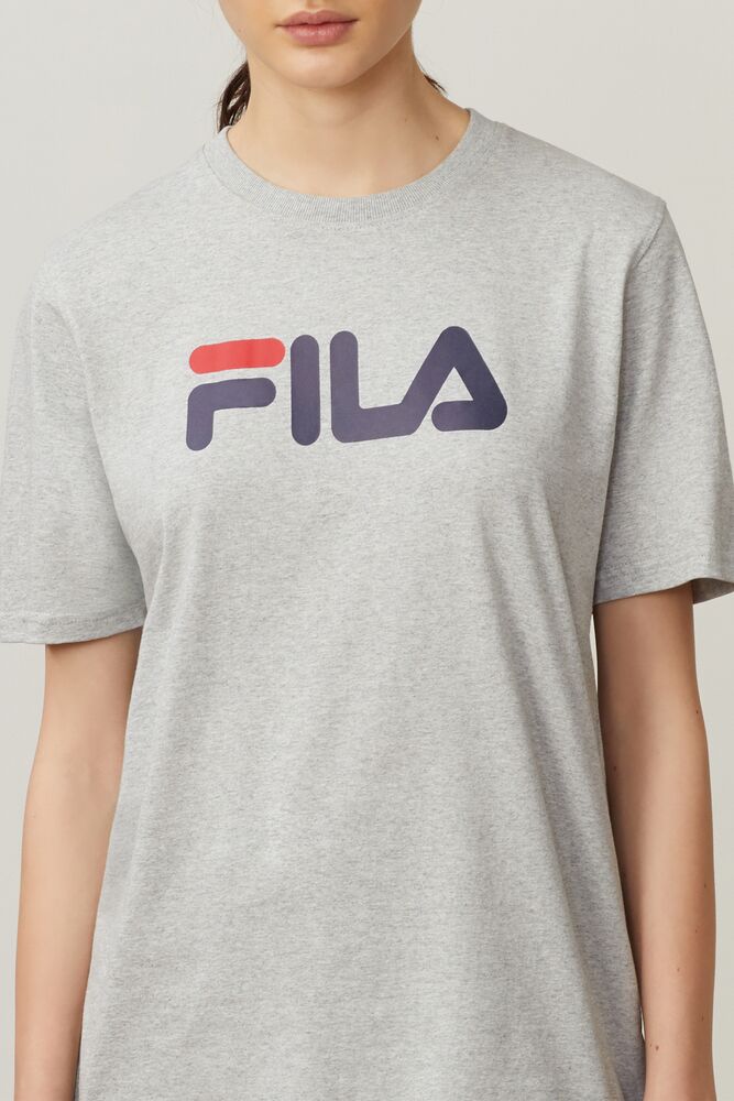 Tops Fila Eagle Tee Mujer Lgrym/Peac/Cred | 752608WNH