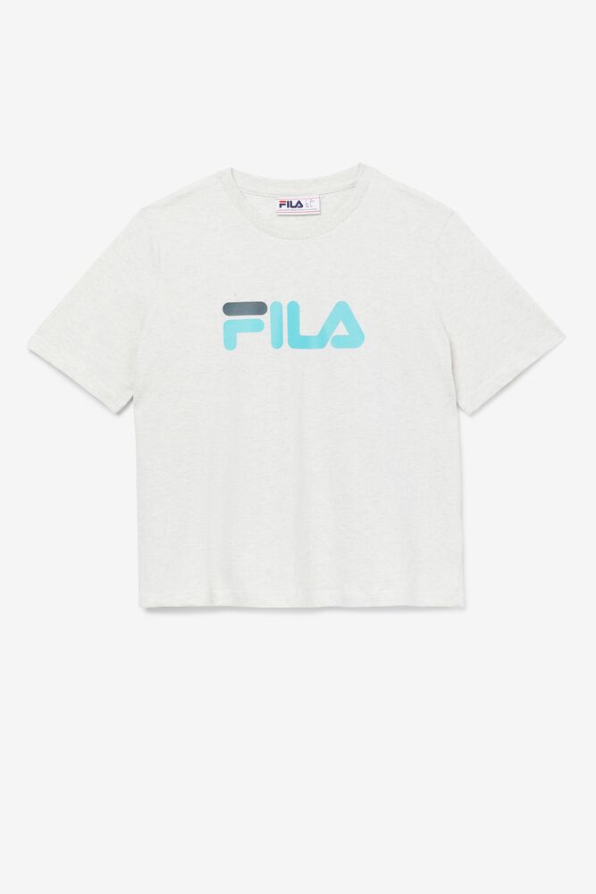 Tops Fila Miss Eagle Tee Mujer Azules Turquesa | 389270IST