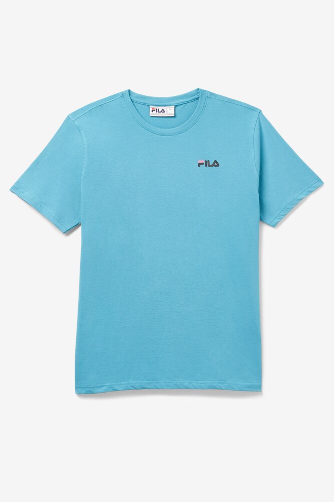 Tops Fila Shoe Tower Tee Hombre 318 Larkspur | 192503XND